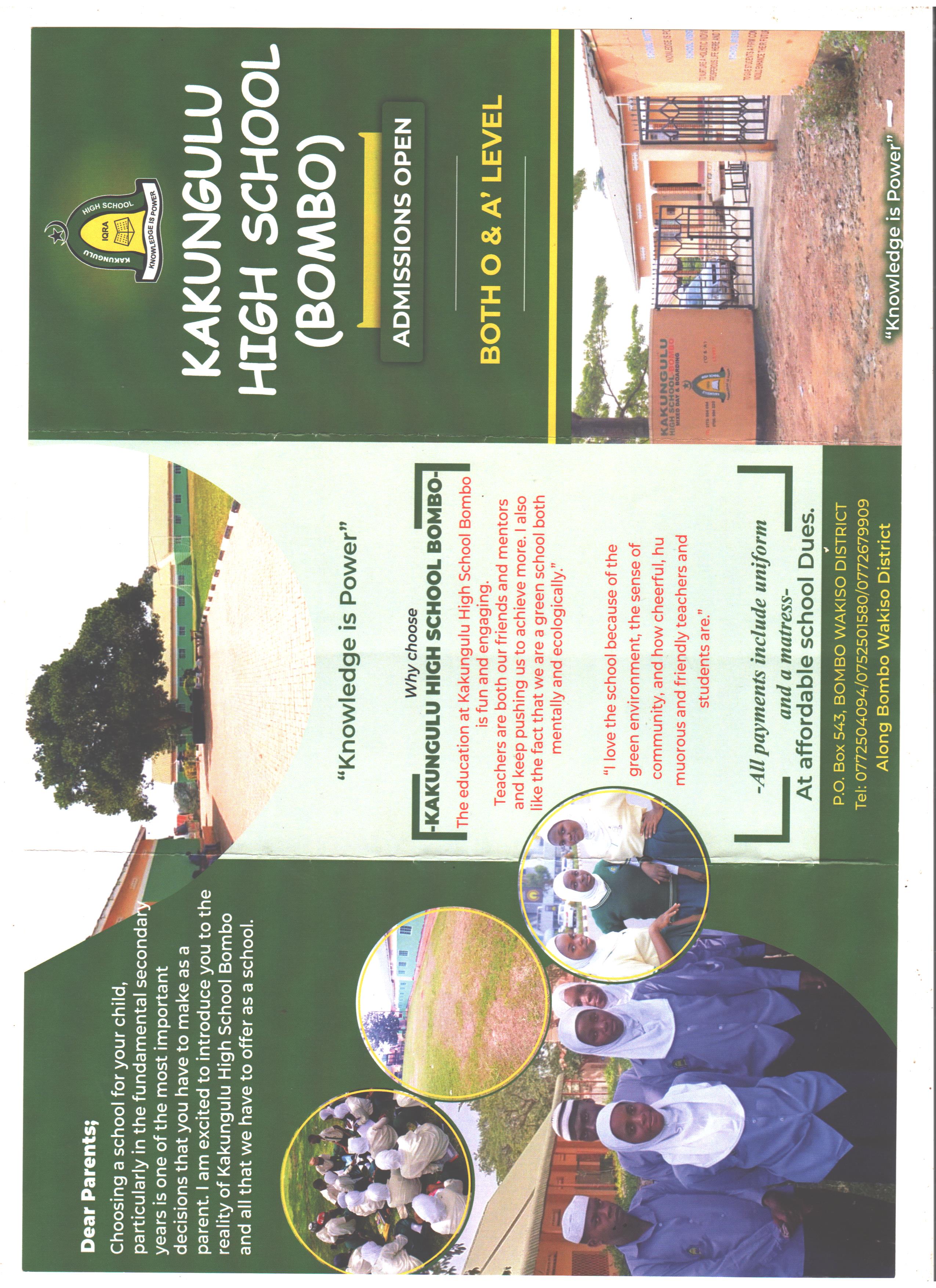 School Prospectus 2026
